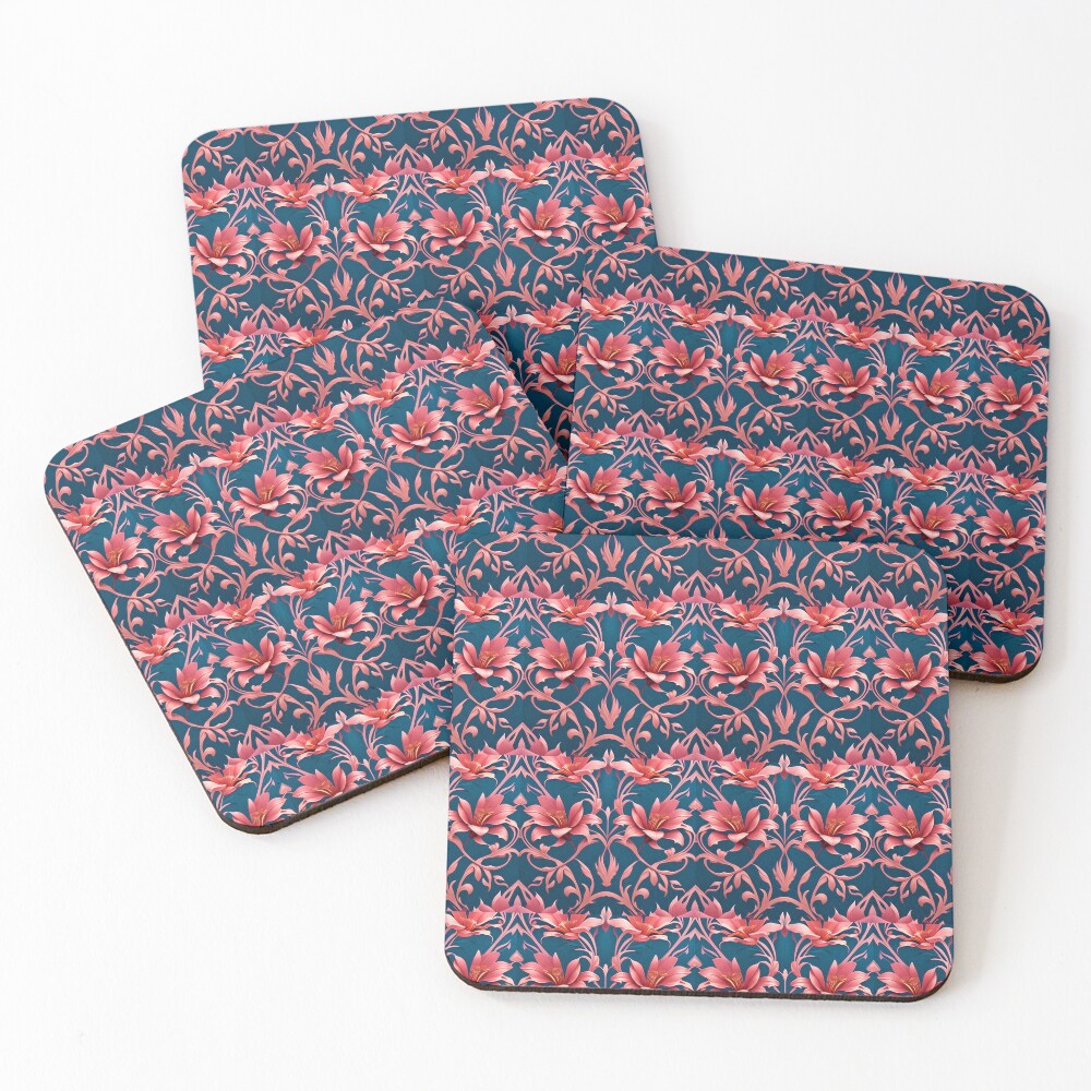Artikel-Vorschau von Untersetzer (4er Set), designt und verkauft von addsomepattern.