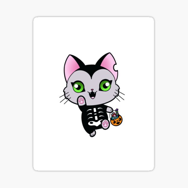 Item preview, Spooky cat designed and sold by Jessicavtattoos.
