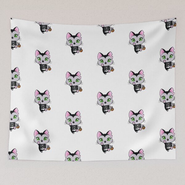 Item preview, Spooky cat designed and sold by Jessicavtattoos.