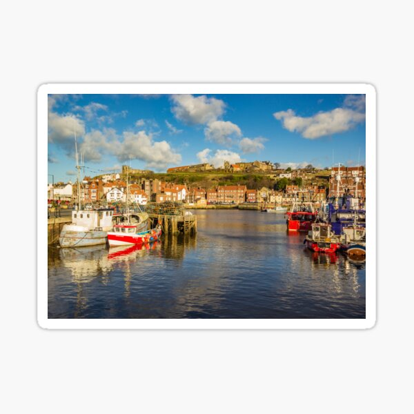 Whitby Harbour Sticker