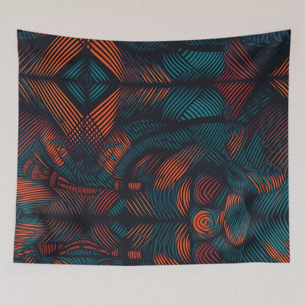 Item preview, Geometric Pattern Contrasting Colors designed and sold by Juliascutecornr.
