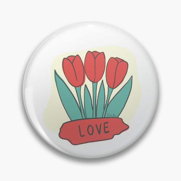 Artikelvorschau, Red Tulip - Love entworfen und verkauft von MaddaMom.