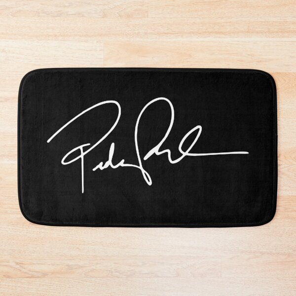 Item preview, Pedro Signature (white) designed and sold by sarascoprox.