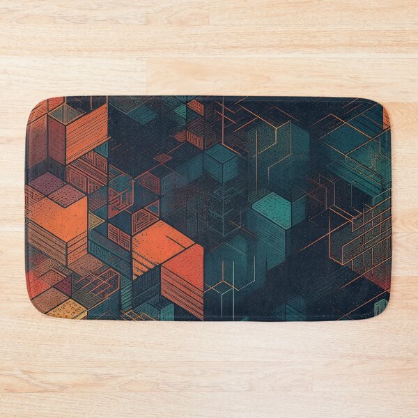 Item preview, Geometric Pattern Contrasting Colors designed and sold by Juliascutecornr.