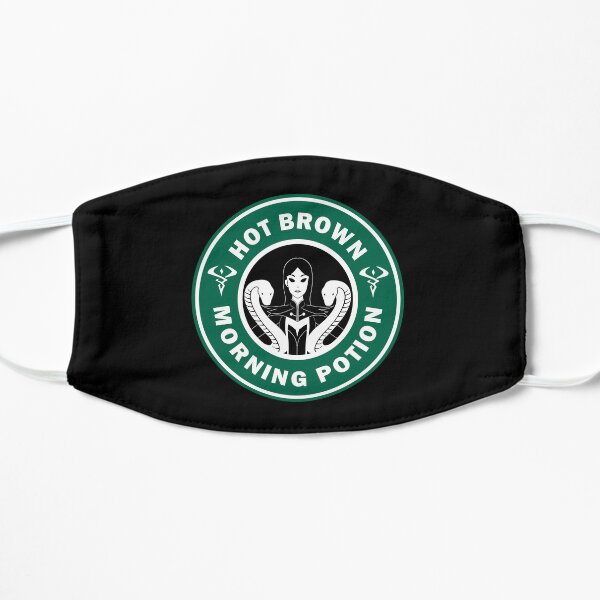 Hot Brown Morning Potion Flat Mask