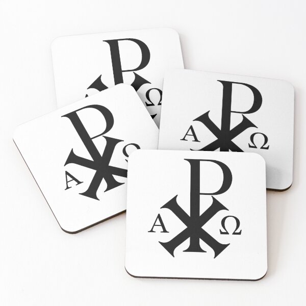 Item preview, Traditional Catholic Monogram of Christ: Alpha and Omega designed and sold by Catholicguy.
