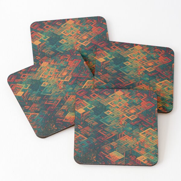 Item preview, Geometric Pattern Contrasting Colors designed and sold by Juliascutecornr.