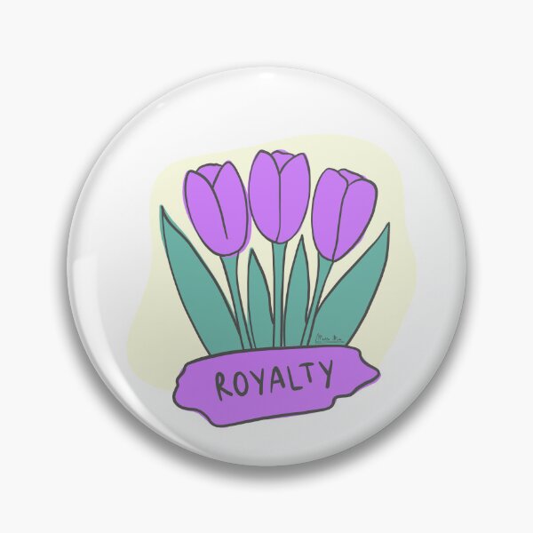 Artikelvorschau, Purple Tulip - Royalty entworfen und verkauft von MaddaMom.