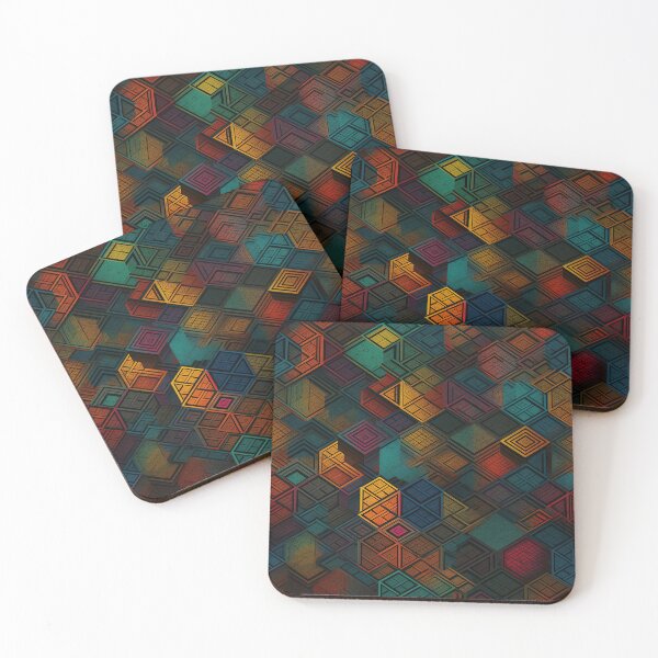 Item preview, Geometric Pattern Contrasting Colors designed and sold by Juliascutecornr.