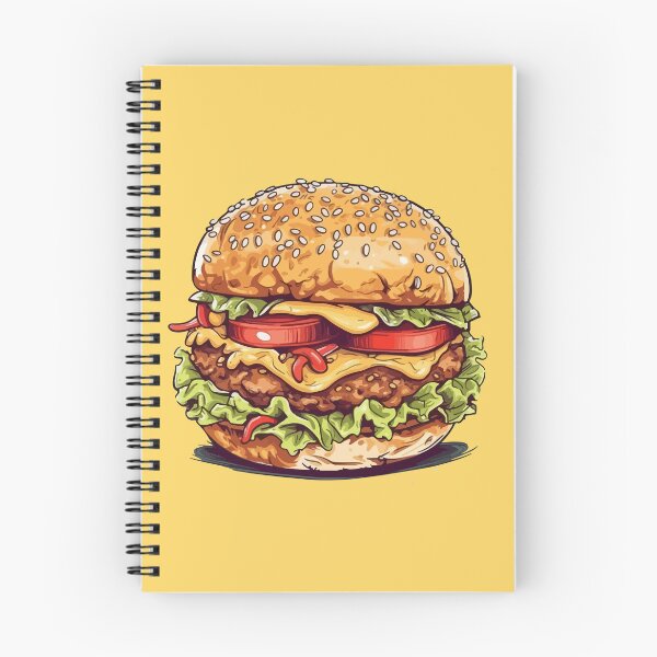Item preview, Crispy Chicken Burger Delight Cartoon Style designed and sold by Arncil.