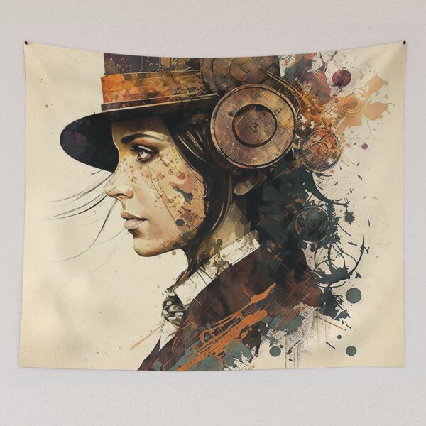 Item preview, Steampunk Portraits, Silhouettes of the Machine designed and sold by MindAsylum.