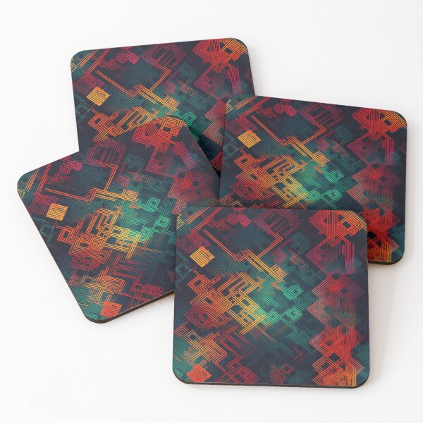 Item preview, Geometric Pattern Contrasting Colors designed and sold by Juliascutecornr.