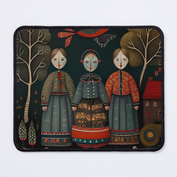 Item preview, Folk Art : Scandinavian designed and sold by MTJ-Mushrooms.