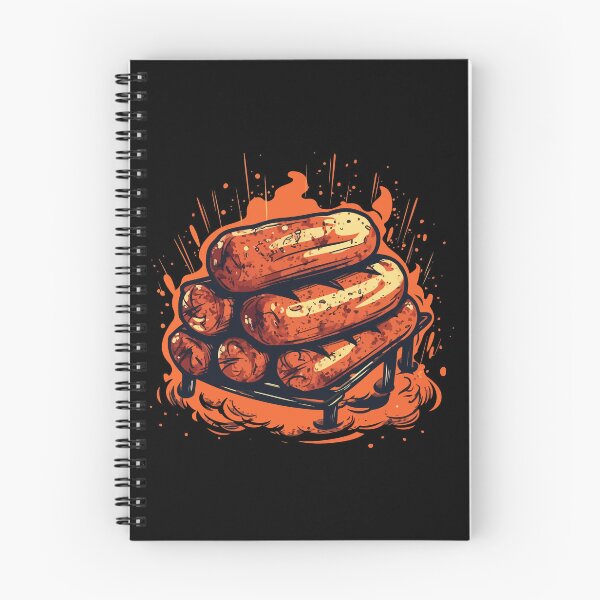 Item preview, Cut Grilled Sausage BBQ Cartoon Style designed and sold by Arncil.