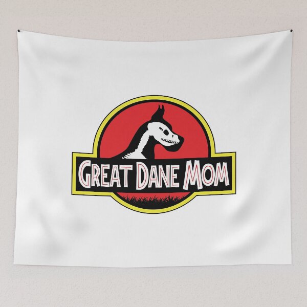 Item preview, (For Bright Background) Jurassic Cropped Great Dane Mom designed and sold by More Cute Dogs.