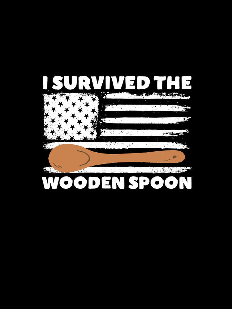 Imagen 4 de 4, Funda de iPhone con la obra I Survived The Wooden Spoon American Flag Patriotic Gear, diseñada y vendida por DynamicDesign.