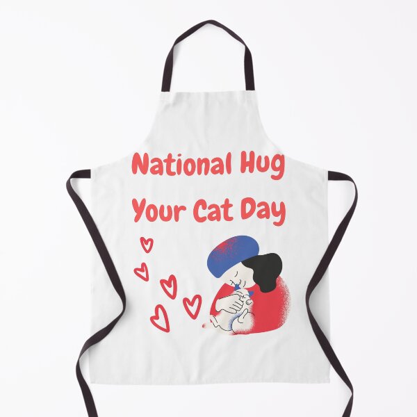Item preview, National Hug Your Cat Day designed and sold by Simo0455.