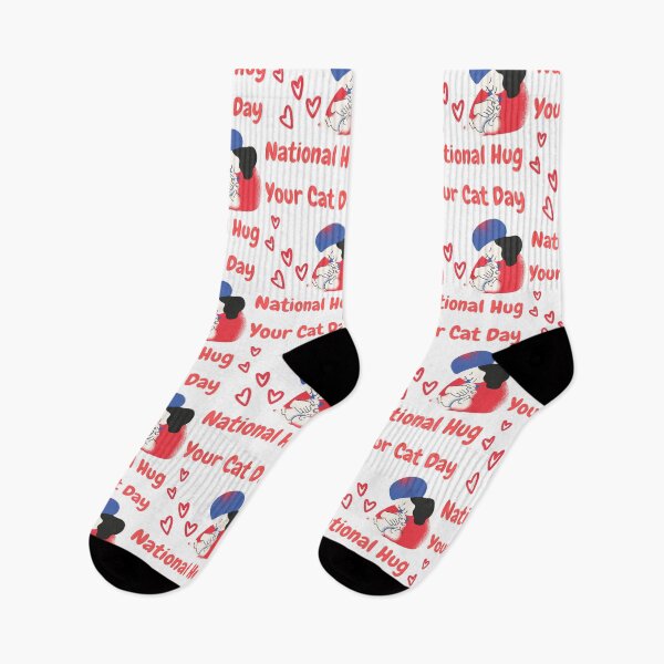 Item preview, National Hug Your Cat Day designed and sold by Simo0455.