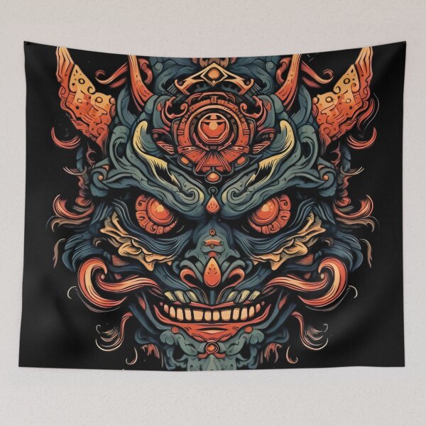 Item preview, Oni mask 6 designed and sold by TheYoung-art.