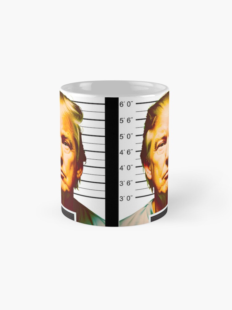 Free Trump Donald Trump Mugshot Arrest Mug Funny Political, - Inspire Uplift