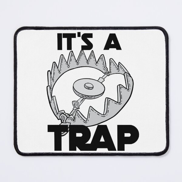 Item preview, Its a trap funny design designed and sold by Fathom204.