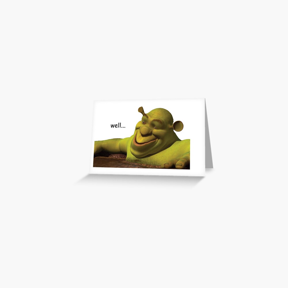 Shrek meme Sticker for Sale by tttatia