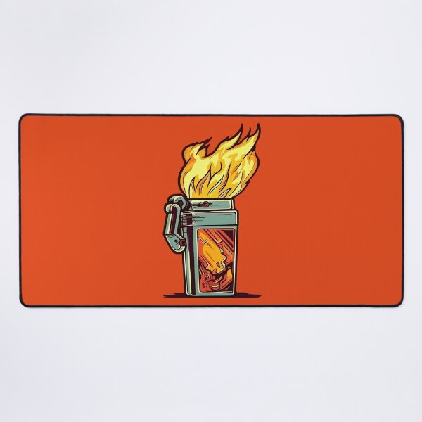 Item preview, Epic Lighter Bursting Flames Comic Style designed and sold by Arncil.