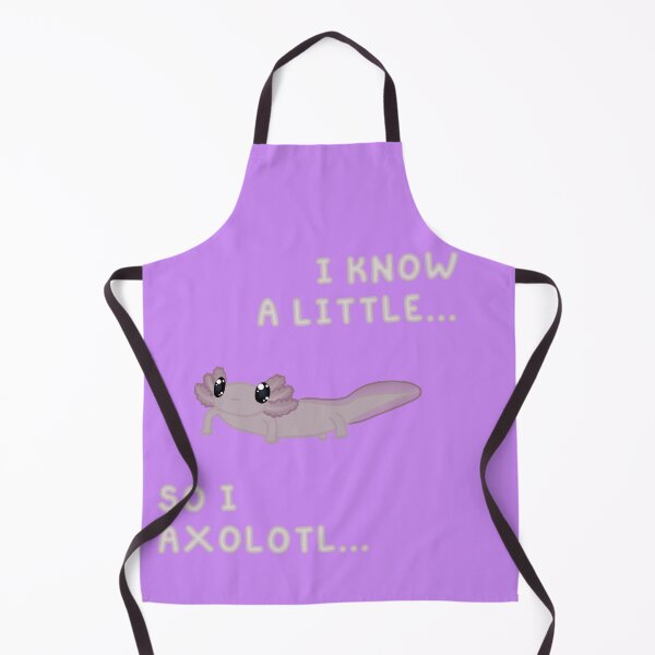 Item preview, Know A Little Axolotl (In Purple) designed and sold by Creepy-Cutesie.