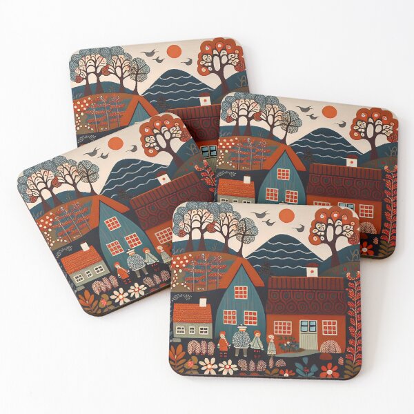 Item preview, Folk Art : Scandinavian designed and sold by MTJ-Mushrooms.