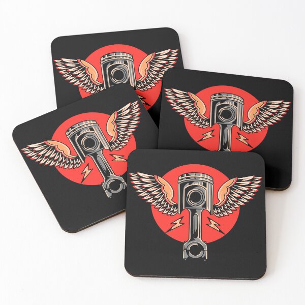 Item preview, Winged Piston Americana designed and sold by DesignRebel138.
