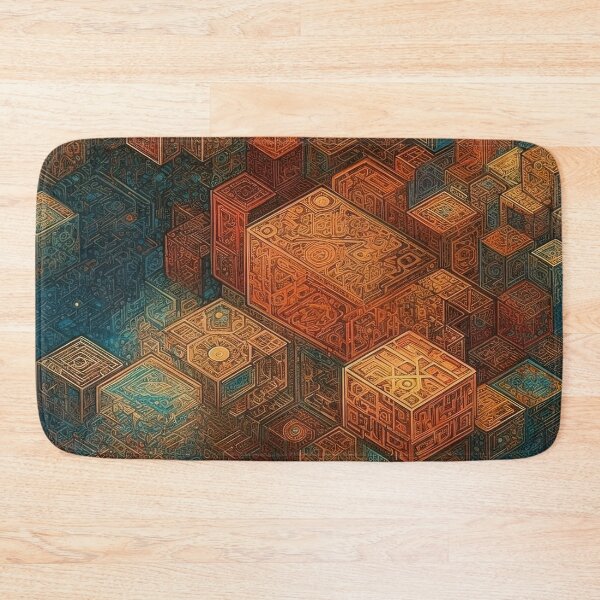 Item preview, Geometric Pattern Contrasting Colors designed and sold by Juliascutecornr.