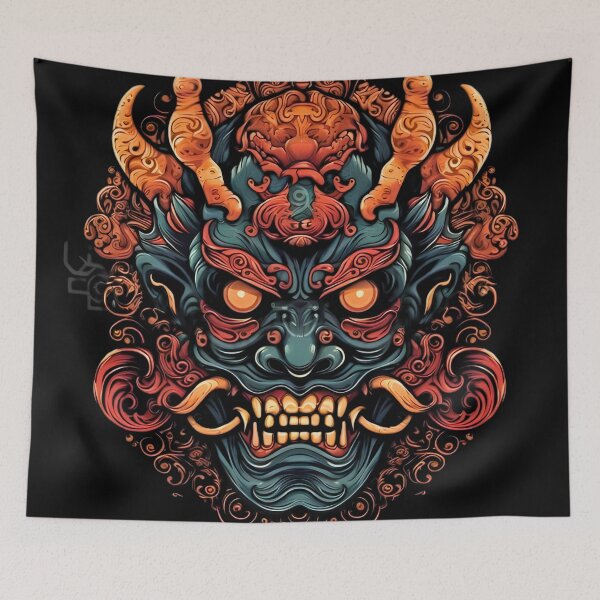 Item preview, Oni mask 2 designed and sold by TheYoung-art.