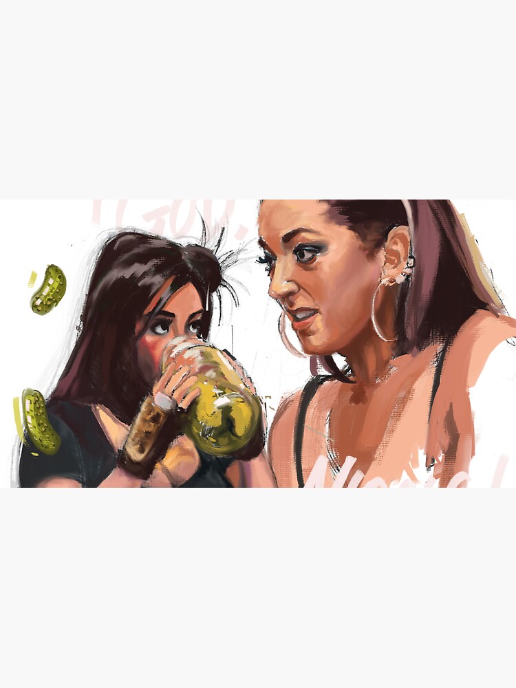 Thumbnail 7 von 7, Cap, Snooki inhaliert Gurkensaft designt und verkauft von Reality-Paintz.
