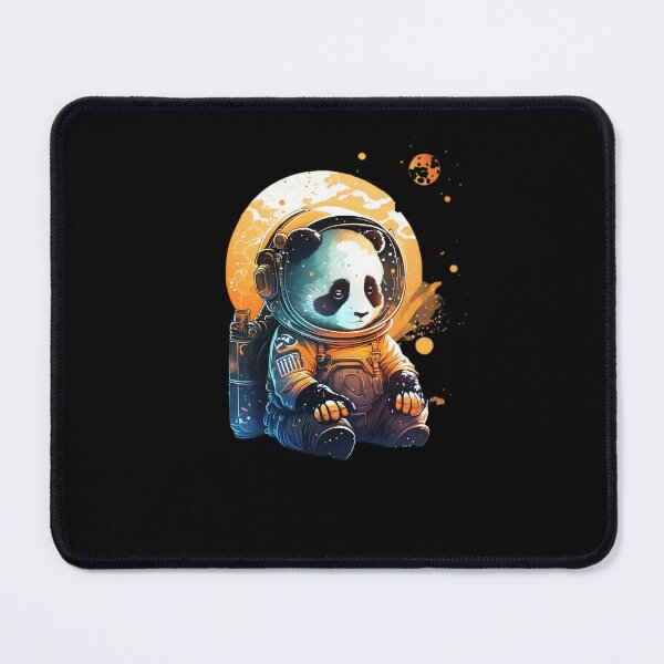 Item preview, Panda astronaut: Aim for the stars and moon designed and sold by EternalDelight1.