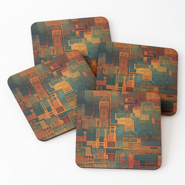 Item preview, Geometric Pattern Contrasting Colors designed and sold by Juliascutecornr.