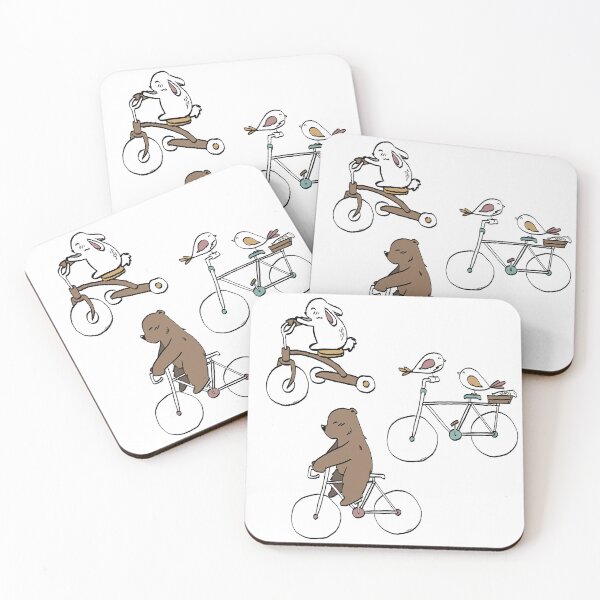 Item preview, Animals on a Bicycle designed and sold by DeaSelma.