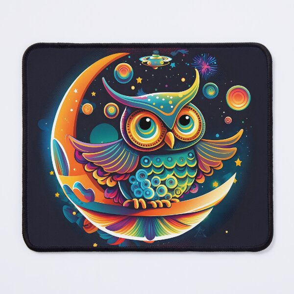 Item preview, OddWorld Owls: Dazzle Dave designed and sold by AspectFoundry.