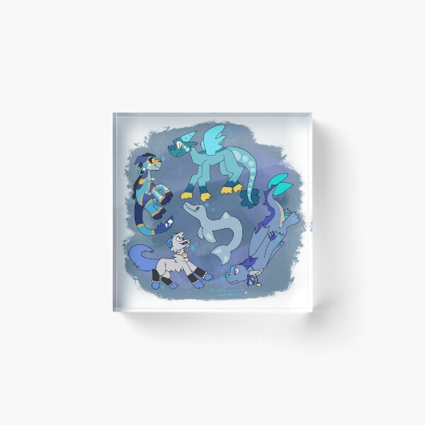 Artikelvorschau, Wassermonster entworfen und verkauft von Curb-Animates.