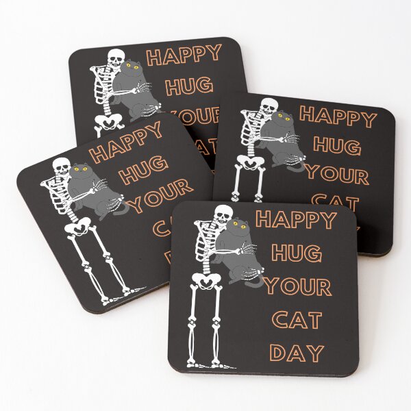 Item preview, National Hug Your Cat Day designed and sold by Simo0455.