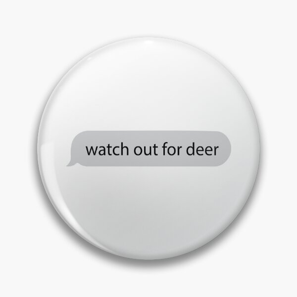 Item preview, Watch out for deer sticker designed and sold by MorganSites.