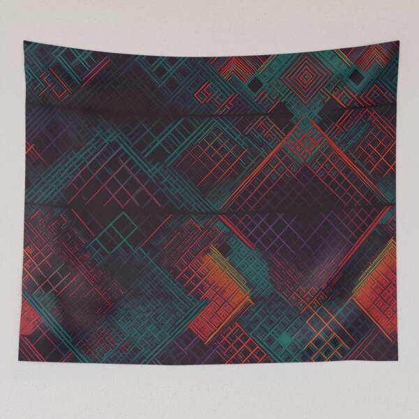 Item preview, Geometric Pattern Contrasting Colors designed and sold by Juliascutecornr.