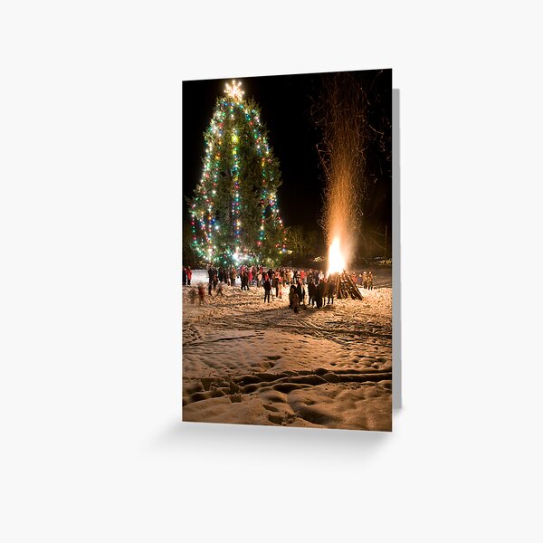 Mayne Island, Dec. 23, 2008 Greeting Card