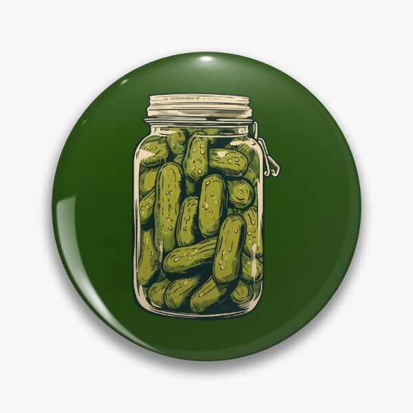 Item preview, Jar of Juicy Pickles Cartoon Style designed and sold by Arncil.
