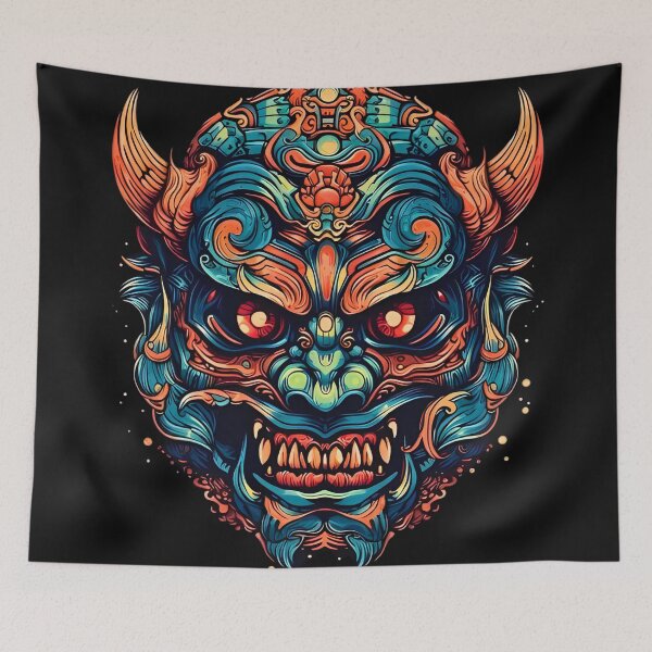 Item preview, Oni mask 4 designed and sold by TheYoung-art.