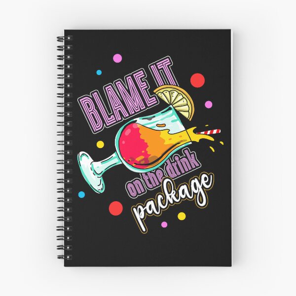 Item preview, Blame It On The Drink Package Funny Vacation Women's Cruise Gear designed and sold by DynamicDesign.