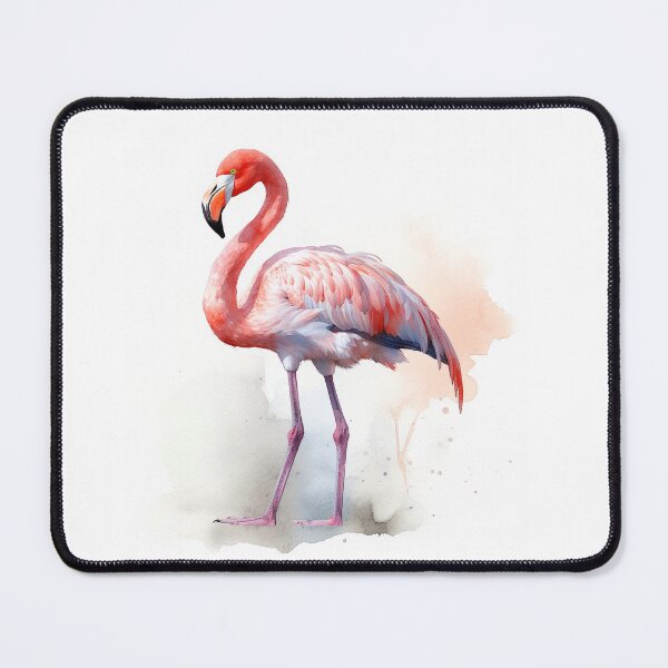 Item preview, Stunning Flamingo Watercolour Portrait designed and sold by Adios65.