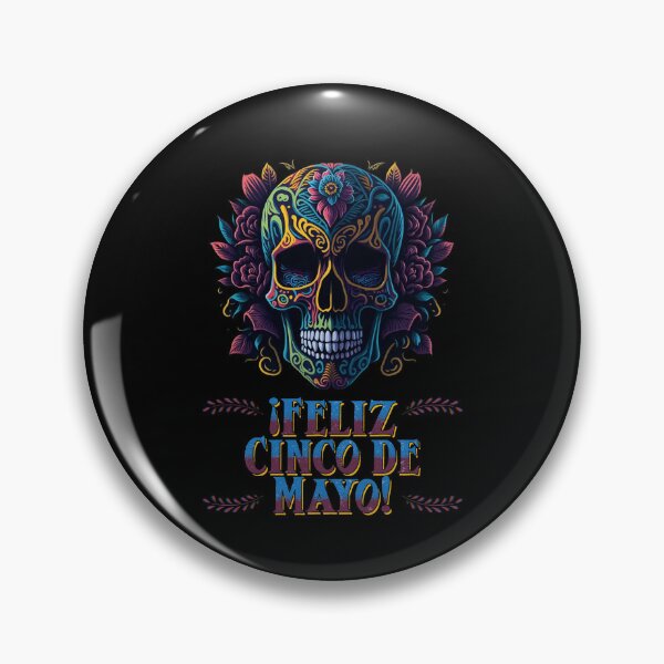 Item preview, Cinco de Mayo Sugar Skull  designed and sold by Cyber-Jess.