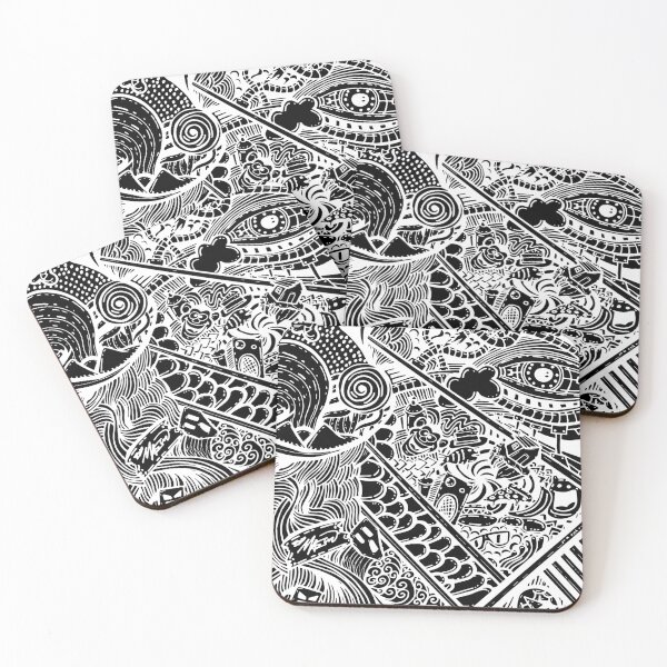 Item preview, Doodle party white version designed and sold by Martin Reyes.