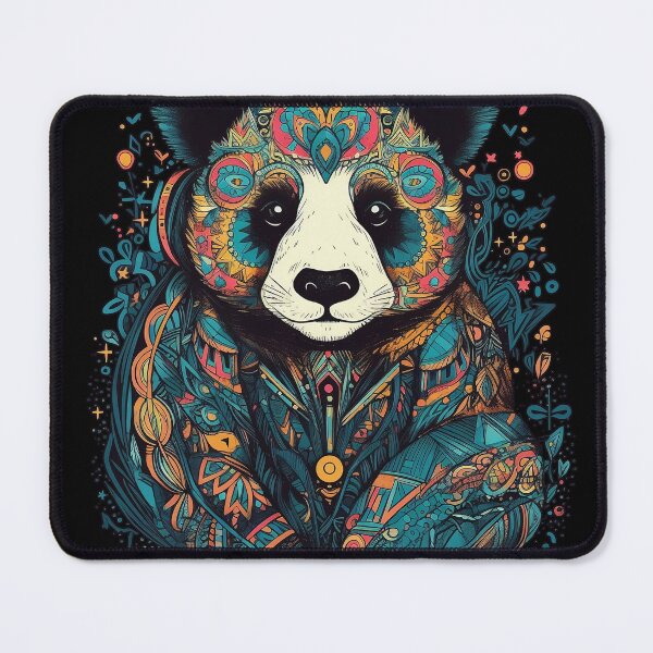 Item preview, Geometric Colorful Panda designed and sold by paulloed.