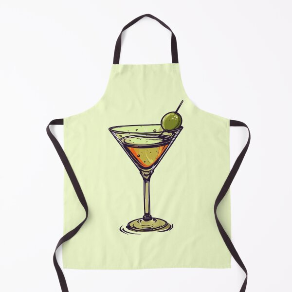 Item preview, Martini Glass with an Olive Cartoon Style designed and sold by Arncil.